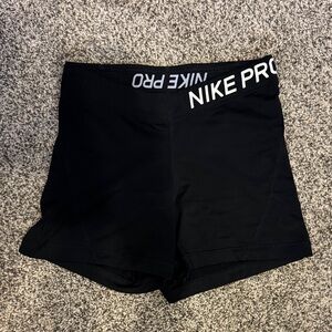 Nike Women's Black Athletic Shorts